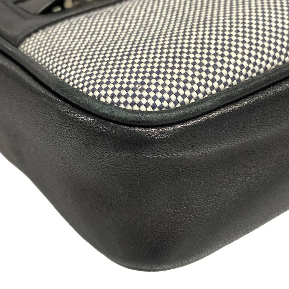 Saint Laurent PARIS Camera Bag Camp Small Shoulder Bag 647179 White Black - Picture 6 of 15